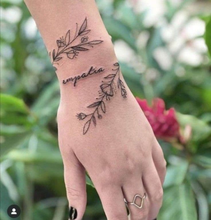 Wrist tattoo example